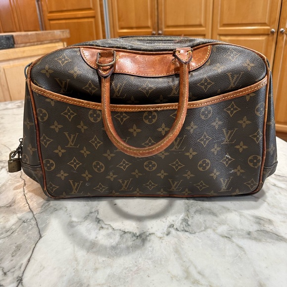 Deauville Louis Vuitton Brown Coated Canvas bag - Picture 3 of 8